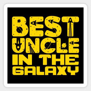 Best Uncle In The Galaxy Magnet